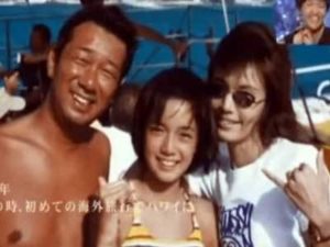 佐藤栞里さんの家族写真